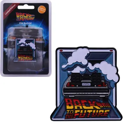 Figurine back to the future pin badge limited edition